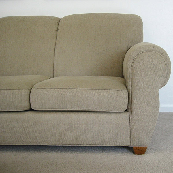 Close view of couch